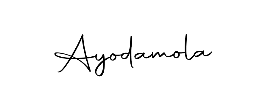 Make a beautiful signature design for name Ayodamola. With this signature (Autography-DOLnW) style, you can create a handwritten signature for free. Ayodamola signature style 10 images and pictures png