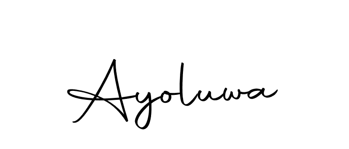 Make a beautiful signature design for name Ayoluwa. Use this online signature maker to create a handwritten signature for free. Ayoluwa signature style 10 images and pictures png