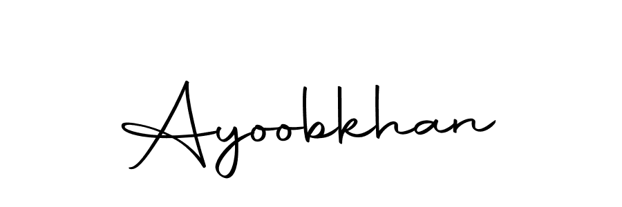 Make a beautiful signature design for name Ayoobkhan. Use this online signature maker to create a handwritten signature for free. Ayoobkhan signature style 10 images and pictures png