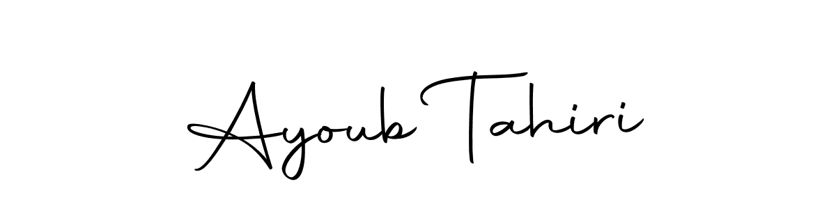 Once you've used our free online signature maker to create your best signature Autography-DOLnW style, it's time to enjoy all of the benefits that Ayoub Tahiri name signing documents. Ayoub Tahiri signature style 10 images and pictures png