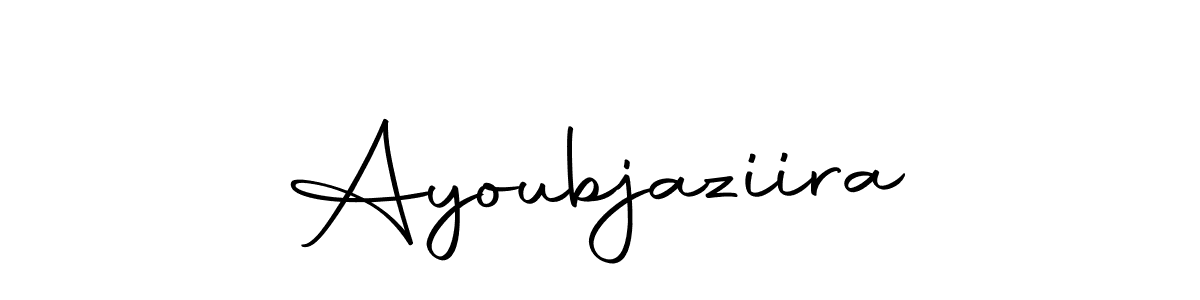 Create a beautiful signature design for name Ayoubjaziira. With this signature (Autography-DOLnW) fonts, you can make a handwritten signature for free. Ayoubjaziira signature style 10 images and pictures png