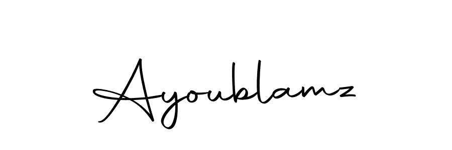 if you are searching for the best signature style for your name Ayoublamz. so please give up your signature search. here we have designed multiple signature styles  using Autography-DOLnW. Ayoublamz signature style 10 images and pictures png