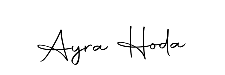 Make a beautiful signature design for name Ayra Hoda. With this signature (Autography-DOLnW) style, you can create a handwritten signature for free. Ayra Hoda signature style 10 images and pictures png