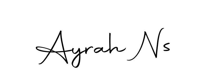 Autography-DOLnW is a professional signature style that is perfect for those who want to add a touch of class to their signature. It is also a great choice for those who want to make their signature more unique. Get Ayrah Ns name to fancy signature for free. Ayrah Ns signature style 10 images and pictures png