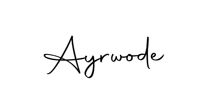 You can use this online signature creator to create a handwritten signature for the name Ayrwode. This is the best online autograph maker. Ayrwode signature style 10 images and pictures png