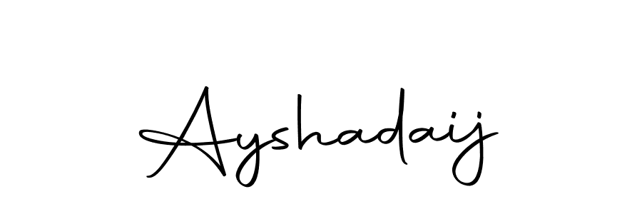 How to Draw Ayshadaij signature style? Autography-DOLnW is a latest design signature styles for name Ayshadaij. Ayshadaij signature style 10 images and pictures png