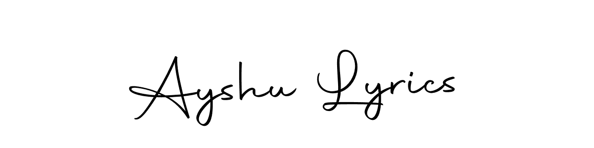 if you are searching for the best signature style for your name Ayshu Lyrics. so please give up your signature search. here we have designed multiple signature styles  using Autography-DOLnW. Ayshu Lyrics signature style 10 images and pictures png
