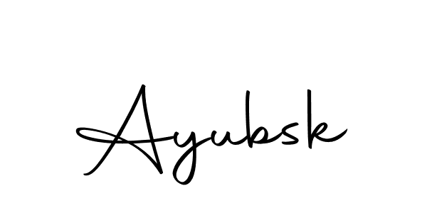 Here are the top 10 professional signature styles for the name Ayubsk. These are the best autograph styles you can use for your name. Ayubsk signature style 10 images and pictures png