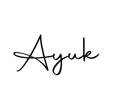 Make a short Ayuk signature style. Manage your documents anywhere anytime using Autography-DOLnW. Create and add eSignatures, submit forms, share and send files easily. Ayuk signature style 10 images and pictures png