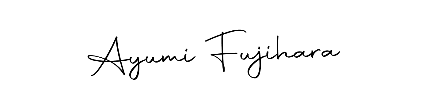 Make a beautiful signature design for name Ayumi Fujihara. With this signature (Autography-DOLnW) style, you can create a handwritten signature for free. Ayumi Fujihara signature style 10 images and pictures png
