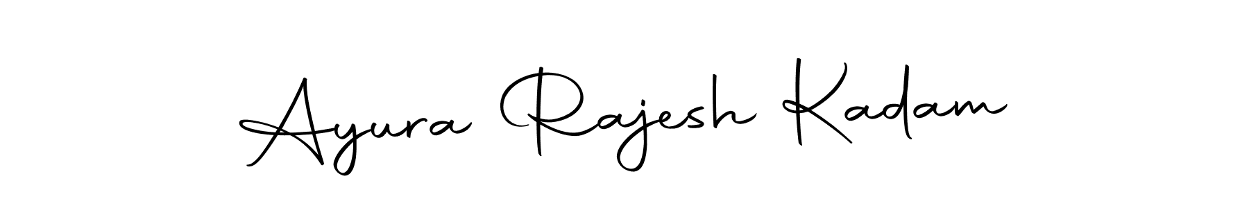 Make a beautiful signature design for name Ayura Rajesh Kadam. Use this online signature maker to create a handwritten signature for free. Ayura Rajesh Kadam signature style 10 images and pictures png