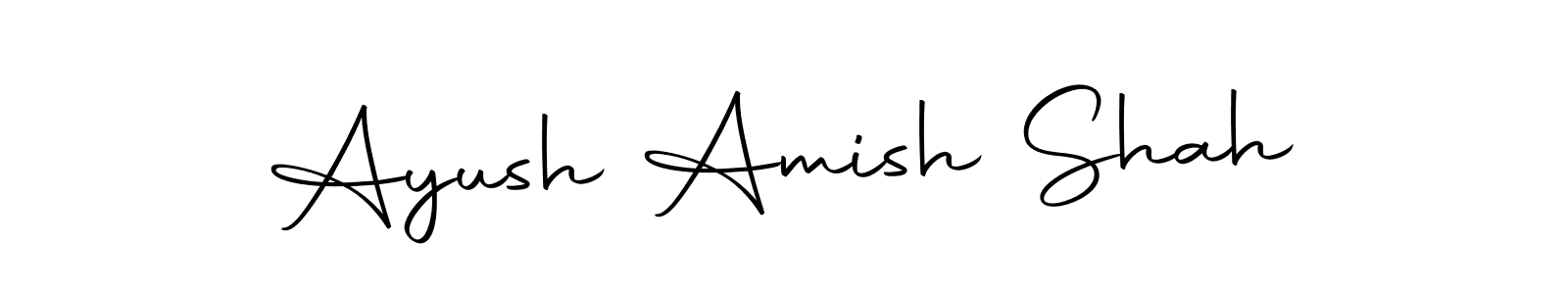 You can use this online signature creator to create a handwritten signature for the name Ayush Amish Shah. This is the best online autograph maker. Ayush Amish Shah signature style 10 images and pictures png