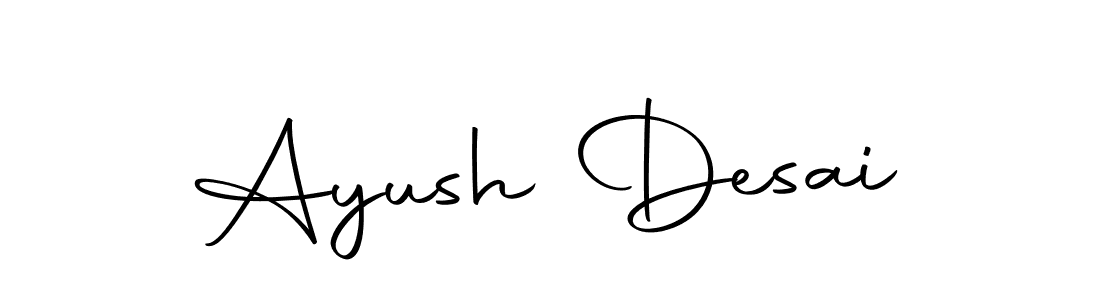 You can use this online signature creator to create a handwritten signature for the name Ayush Desai. This is the best online autograph maker. Ayush Desai signature style 10 images and pictures png