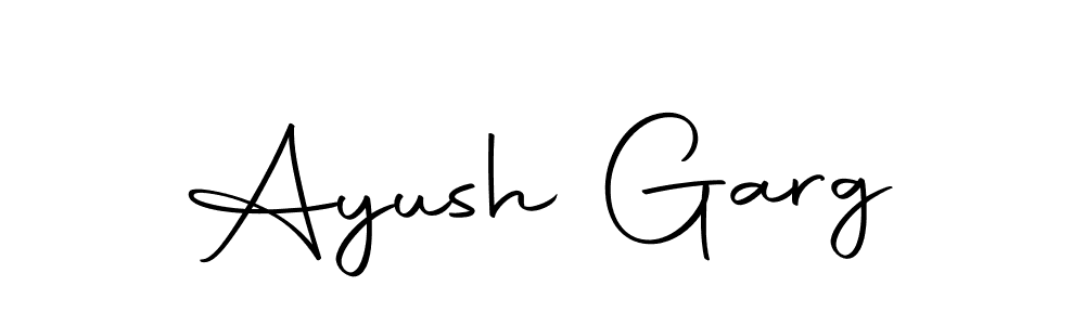 You should practise on your own different ways (Autography-DOLnW) to write your name (Ayush Garg) in signature. don't let someone else do it for you. Ayush Garg signature style 10 images and pictures png