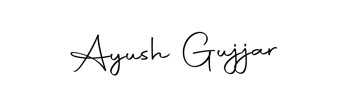 Also we have Ayush Gujjar name is the best signature style. Create professional handwritten signature collection using Autography-DOLnW autograph style. Ayush Gujjar signature style 10 images and pictures png