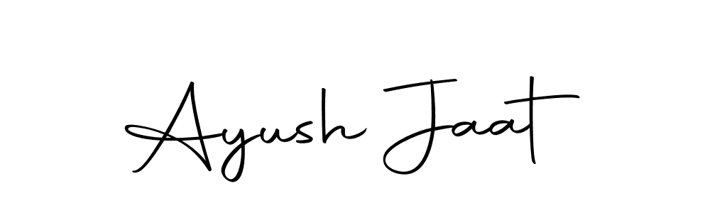 It looks lik you need a new signature style for name Ayush Jaat. Design unique handwritten (Autography-DOLnW) signature with our free signature maker in just a few clicks. Ayush Jaat signature style 10 images and pictures png