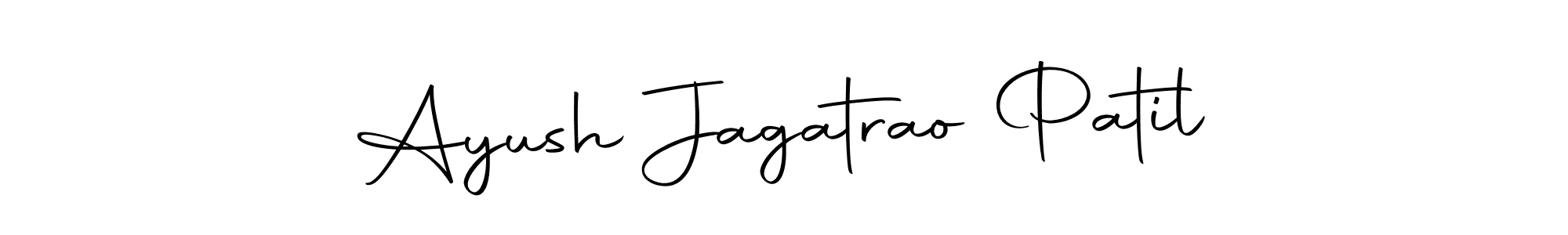 Make a beautiful signature design for name Ayush Jagatrao Patil. Use this online signature maker to create a handwritten signature for free. Ayush Jagatrao Patil signature style 10 images and pictures png