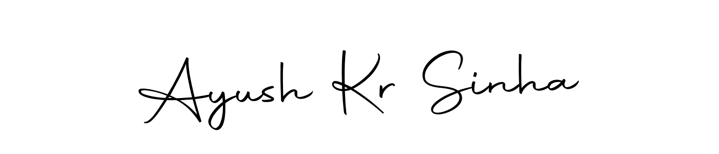 How to make Ayush Kr Sinha signature? Autography-DOLnW is a professional autograph style. Create handwritten signature for Ayush Kr Sinha name. Ayush Kr Sinha signature style 10 images and pictures png