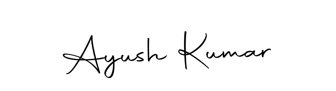 Create a beautiful signature design for name Ayush Kumar. With this signature (Autography-DOLnW) fonts, you can make a handwritten signature for free. Ayush Kumar signature style 10 images and pictures png