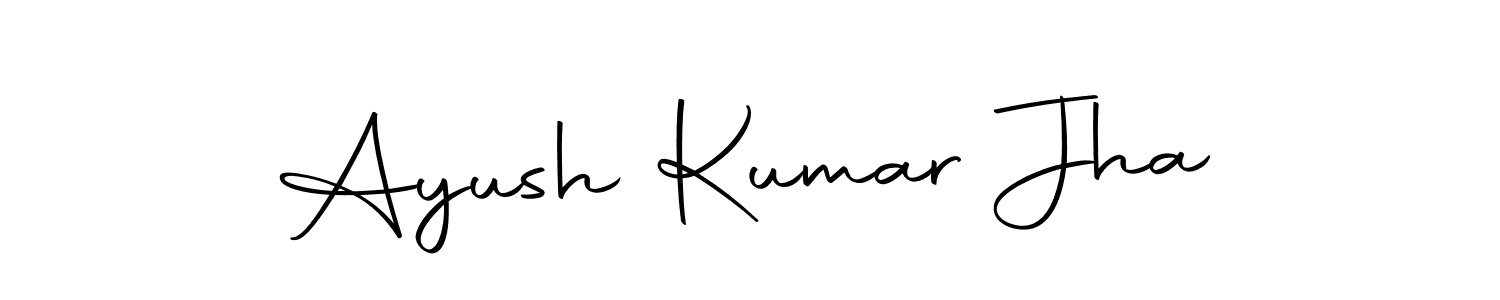Use a signature maker to create a handwritten signature online. With this signature software, you can design (Autography-DOLnW) your own signature for name Ayush Kumar Jha. Ayush Kumar Jha signature style 10 images and pictures png