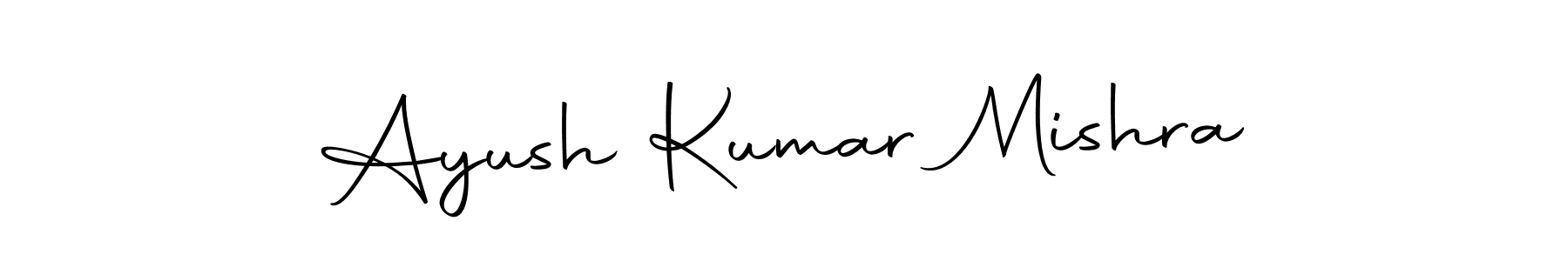The best way (Autography-DOLnW) to make a short signature is to pick only two or three words in your name. The name Ayush Kumar Mishra include a total of six letters. For converting this name. Ayush Kumar Mishra signature style 10 images and pictures png