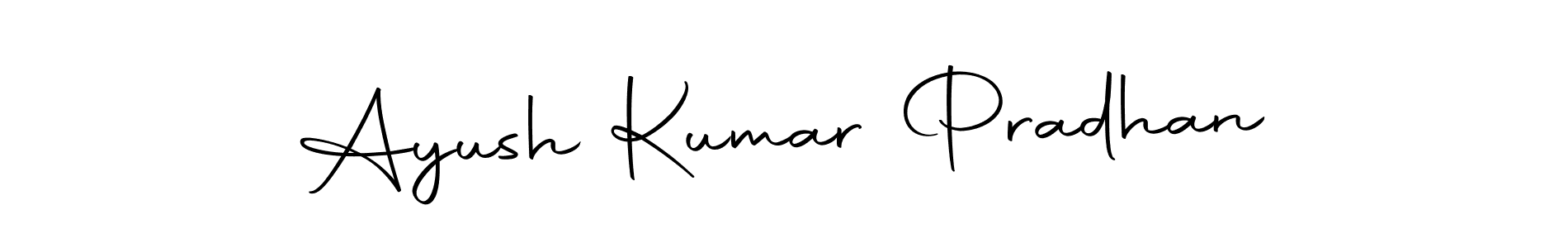 Make a beautiful signature design for name Ayush Kumar Pradhan. With this signature (Autography-DOLnW) style, you can create a handwritten signature for free. Ayush Kumar Pradhan signature style 10 images and pictures png