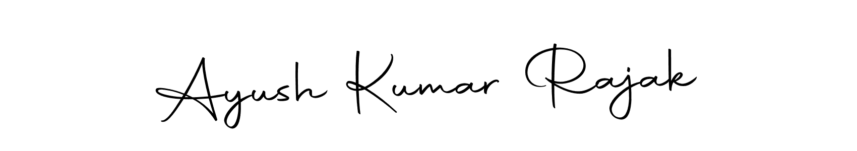 Create a beautiful signature design for name Ayush Kumar Rajak. With this signature (Autography-DOLnW) fonts, you can make a handwritten signature for free. Ayush Kumar Rajak signature style 10 images and pictures png