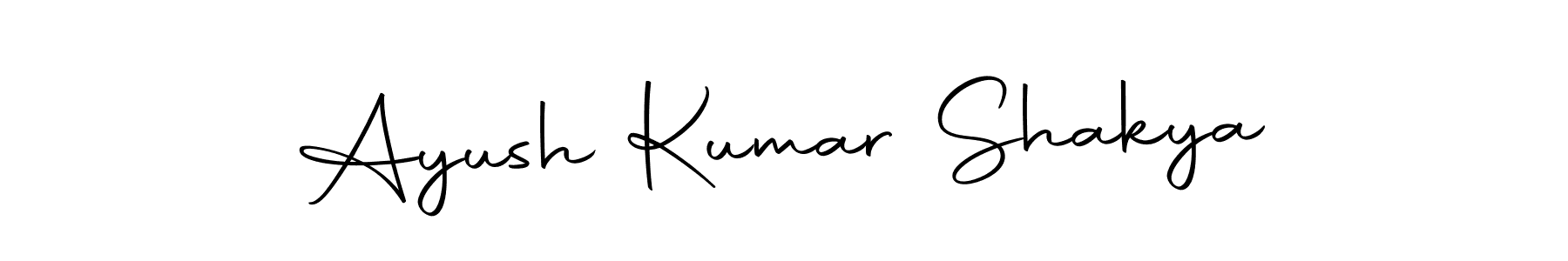 Make a beautiful signature design for name Ayush Kumar Shakya. With this signature (Autography-DOLnW) style, you can create a handwritten signature for free. Ayush Kumar Shakya signature style 10 images and pictures png