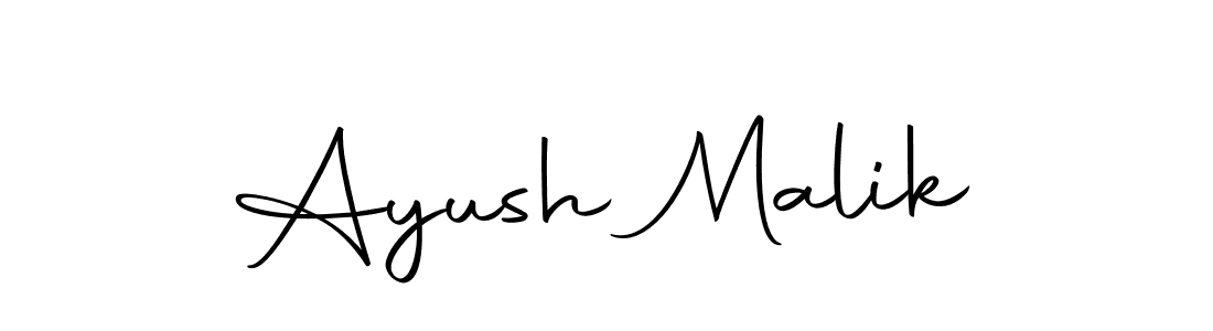 Use a signature maker to create a handwritten signature online. With this signature software, you can design (Autography-DOLnW) your own signature for name Ayush Malik. Ayush Malik signature style 10 images and pictures png