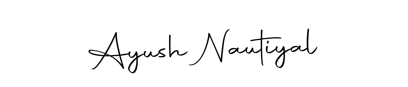 Ayush Nautiyal stylish signature style. Best Handwritten Sign (Autography-DOLnW) for my name. Handwritten Signature Collection Ideas for my name Ayush Nautiyal. Ayush Nautiyal signature style 10 images and pictures png