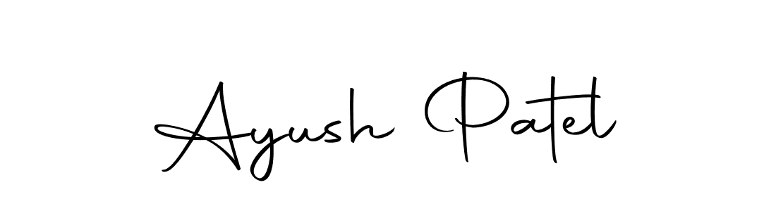 Make a beautiful signature design for name Ayush Patel. Use this online signature maker to create a handwritten signature for free. Ayush Patel signature style 10 images and pictures png