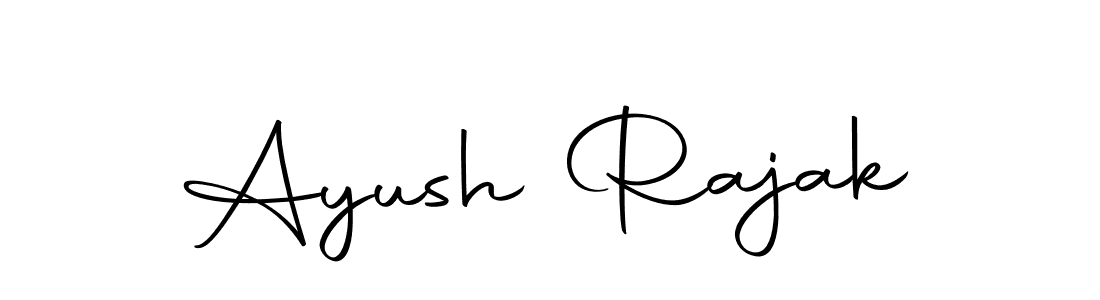 Also we have Ayush Rajak name is the best signature style. Create professional handwritten signature collection using Autography-DOLnW autograph style. Ayush Rajak signature style 10 images and pictures png