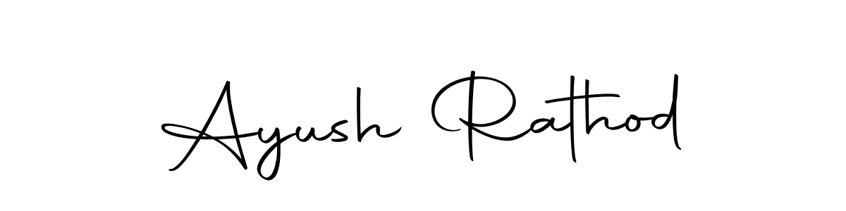 Make a beautiful signature design for name Ayush Rathod. With this signature (Autography-DOLnW) style, you can create a handwritten signature for free. Ayush Rathod signature style 10 images and pictures png