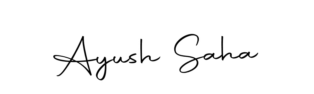 Here are the top 10 professional signature styles for the name Ayush Saha. These are the best autograph styles you can use for your name. Ayush Saha signature style 10 images and pictures png