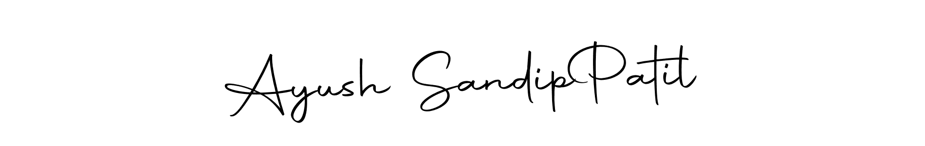 How to make Ayush Sandip  Patil signature? Autography-DOLnW is a professional autograph style. Create handwritten signature for Ayush Sandip  Patil name. Ayush Sandip  Patil signature style 10 images and pictures png