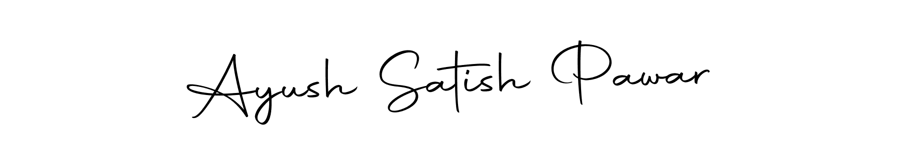 How to make Ayush Satish Pawar signature? Autography-DOLnW is a professional autograph style. Create handwritten signature for Ayush Satish Pawar name. Ayush Satish Pawar signature style 10 images and pictures png