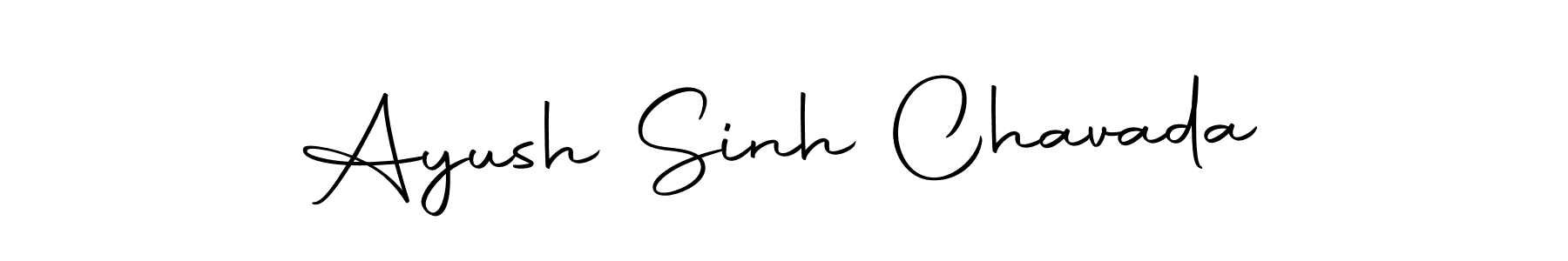 How to make Ayush Sinh Chavada signature? Autography-DOLnW is a professional autograph style. Create handwritten signature for Ayush Sinh Chavada name. Ayush Sinh Chavada signature style 10 images and pictures png