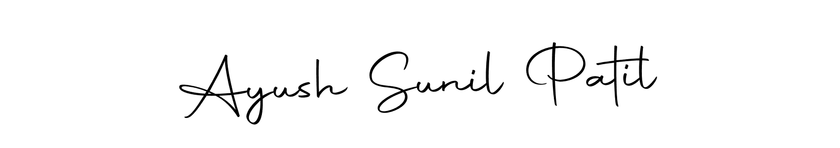 You can use this online signature creator to create a handwritten signature for the name Ayush Sunil Patil. This is the best online autograph maker. Ayush Sunil Patil signature style 10 images and pictures png