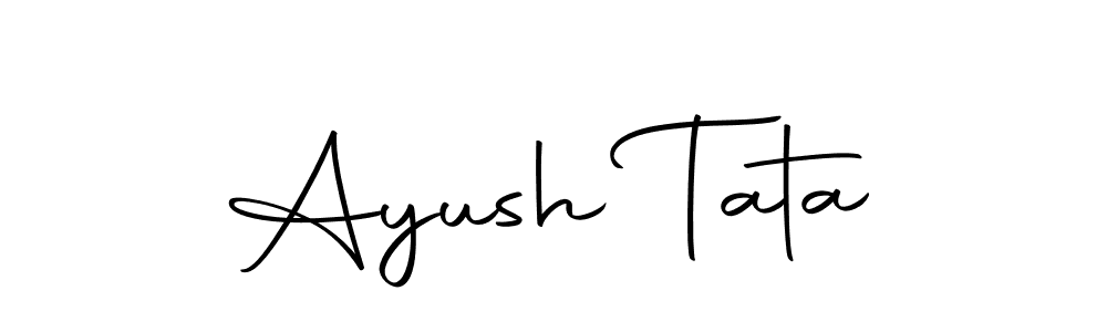 Similarly Autography-DOLnW is the best handwritten signature design. Signature creator online .You can use it as an online autograph creator for name Ayush Tata. Ayush Tata signature style 10 images and pictures png