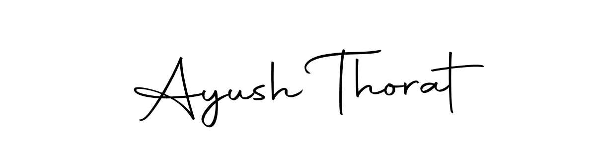 Ayush Thorat stylish signature style. Best Handwritten Sign (Autography-DOLnW) for my name. Handwritten Signature Collection Ideas for my name Ayush Thorat. Ayush Thorat signature style 10 images and pictures png