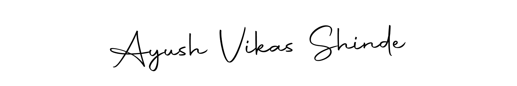 Autography-DOLnW is a professional signature style that is perfect for those who want to add a touch of class to their signature. It is also a great choice for those who want to make their signature more unique. Get Ayush Vikas Shinde name to fancy signature for free. Ayush Vikas Shinde signature style 10 images and pictures png