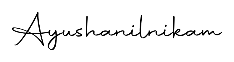 Autography-DOLnW is a professional signature style that is perfect for those who want to add a touch of class to their signature. Get Ayushanilnikam name fancy signature for free. Ayushanilnikam signature style 10 images and pictures png