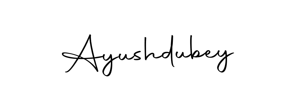 Ayushdubey stylish signature style. Best Handwritten Sign (Autography-DOLnW) for my name. Handwritten Signature Collection Ideas for my name Ayushdubey. Ayushdubey signature style 10 images and pictures png