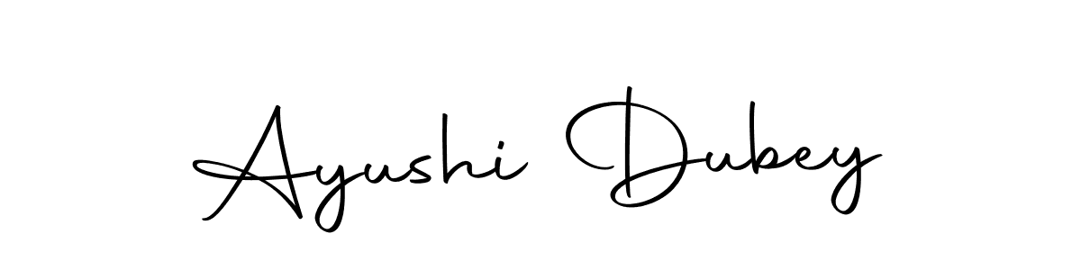 You should practise on your own different ways (Autography-DOLnW) to write your name (Ayushi Dubey) in signature. don't let someone else do it for you. Ayushi Dubey signature style 10 images and pictures png