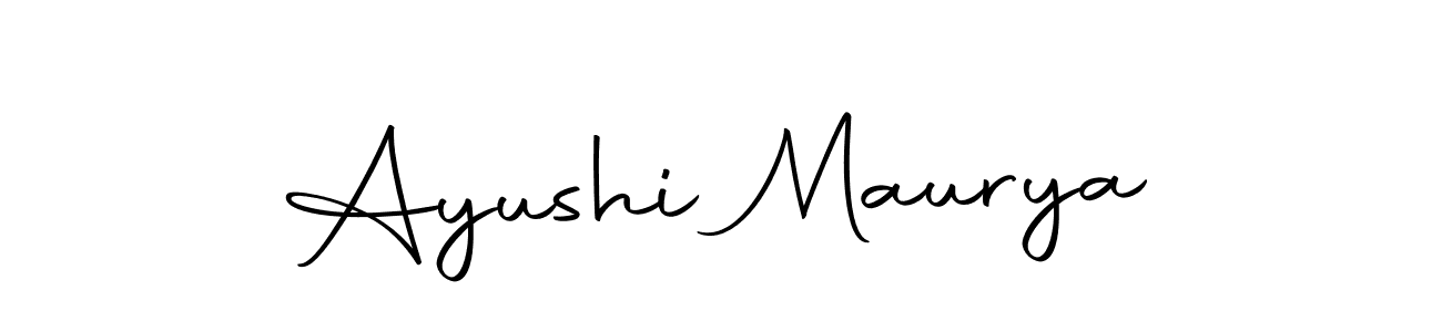 Similarly Autography-DOLnW is the best handwritten signature design. Signature creator online .You can use it as an online autograph creator for name Ayushi Maurya. Ayushi Maurya signature style 10 images and pictures png