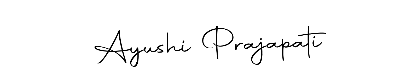 Here are the top 10 professional signature styles for the name Ayushi Prajapati. These are the best autograph styles you can use for your name. Ayushi Prajapati signature style 10 images and pictures png