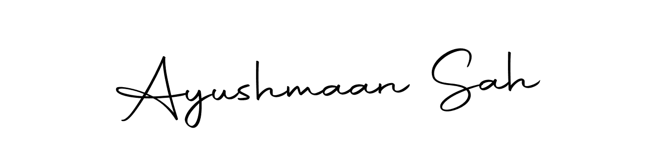 if you are searching for the best signature style for your name Ayushmaan Sah. so please give up your signature search. here we have designed multiple signature styles  using Autography-DOLnW. Ayushmaan Sah signature style 10 images and pictures png