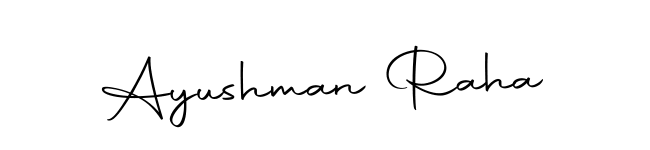 Make a beautiful signature design for name Ayushman Raha. Use this online signature maker to create a handwritten signature for free. Ayushman Raha signature style 10 images and pictures png