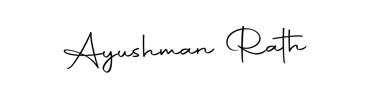 Create a beautiful signature design for name Ayushman Rath. With this signature (Autography-DOLnW) fonts, you can make a handwritten signature for free. Ayushman Rath signature style 10 images and pictures png
