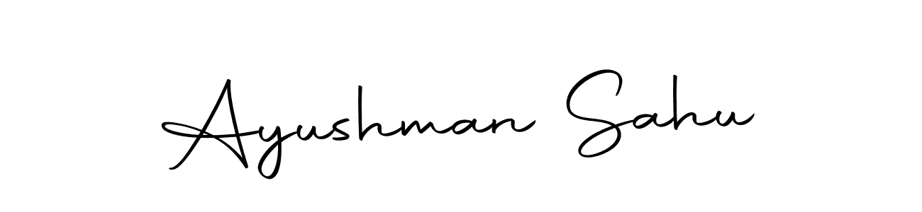 The best way (Autography-DOLnW) to make a short signature is to pick only two or three words in your name. The name Ayushman Sahu include a total of six letters. For converting this name. Ayushman Sahu signature style 10 images and pictures png